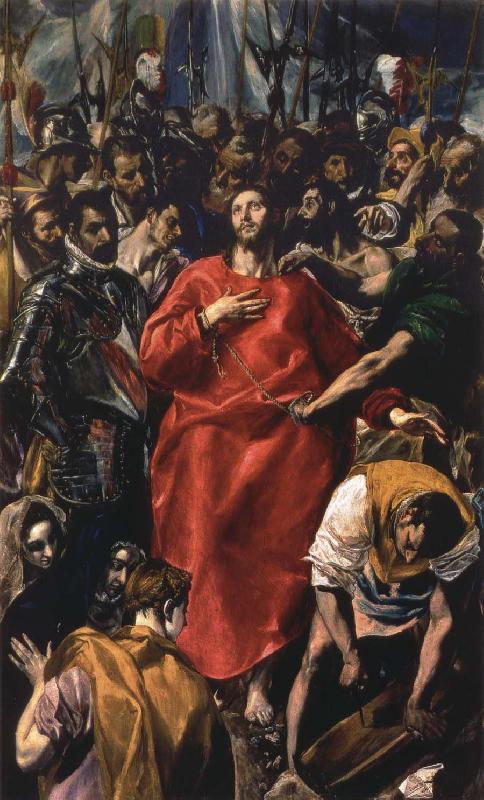 El Greco The Disrobing of Christ